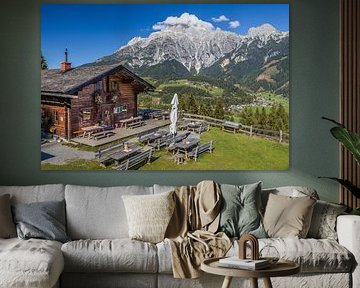 Sinnlehenalm above Leogang, Salzburger Land, Austria