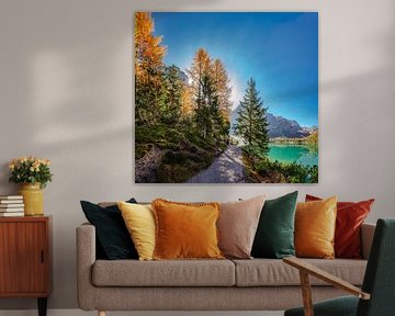 Pragser Wildsee - Lago di Braies, Prags, South Tyrol - Alto Adige - Trentino, Italy by Rene van der Meer