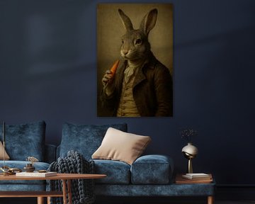 Klassiek Dierenportret met Wortel van But First Framing