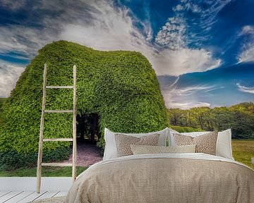 Das grüne Bettgestell