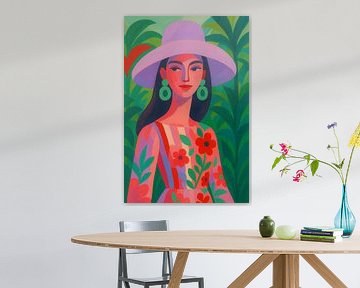 Bohemian Jungle Portret van But First Framing