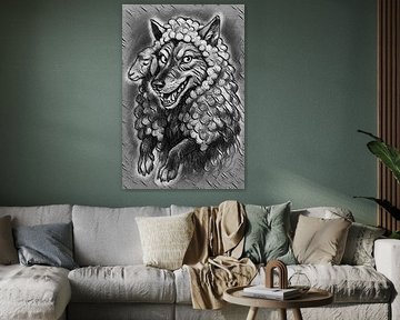Un loup déguisé en agneau. sur Jose Lok