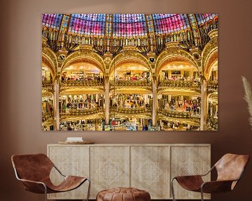 Interieur Galeries Lafayette in Parijs von Ron Poot