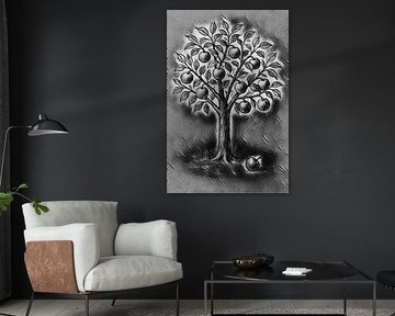 The apple does not fall from the tree again. by Jose Lok