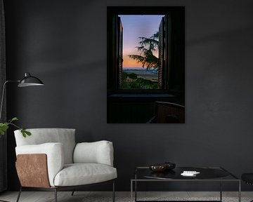Sonnenaufgang im sommerlichen Umbrien von Jenco van Zalk