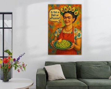 Frida - Is this a Dali or a Picasso? van Moonheart Artworks