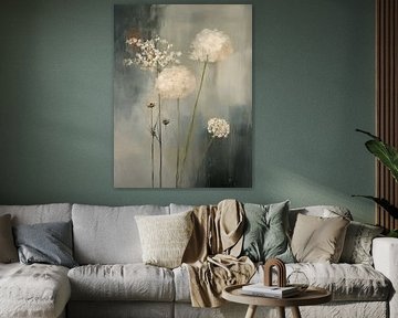 Whispers of Wildflowers by Japandi Art Studio