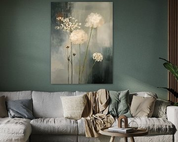 Whispers of Wildflowers van Japandi Art Studio