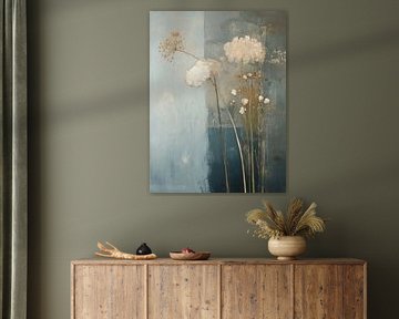 Whispers of Wildflowers by Japandi Art Studio