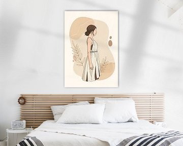 Japandi Botanica: Feminine Form by Media Jeka