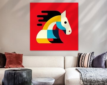 Paard graphic van Tatjana Korneeva