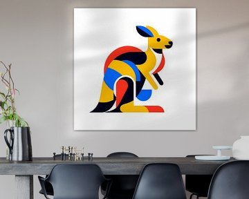 Kangoeroe graphic van Tatjana Korneeva