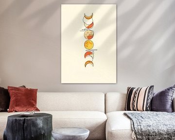Japandi Lunar Phases by Media Jeka