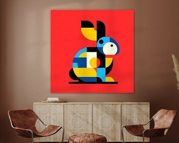 Kaninchen-Grafik von Tatjana Korneeva