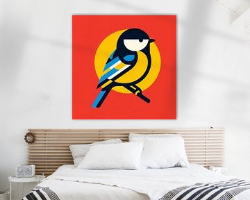 Vogel graphic van Tatjana Korneeva