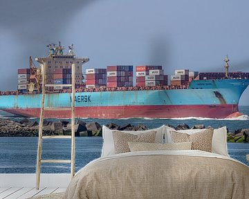 Container ship Maersk Idaho.