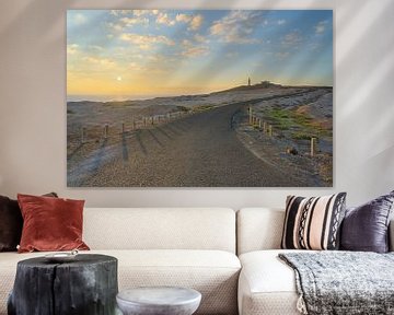 Straße zum Faro de Arinaga auf Gran Canaria von Michael Valjak