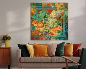 Stilleven met vruchten van Jan van Huysum klassiek én modern