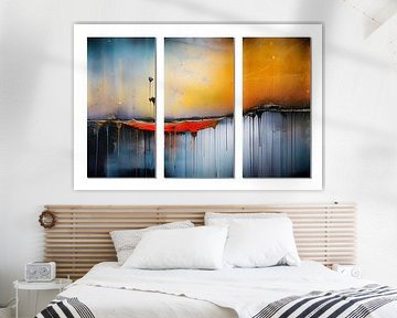 Between the worlds triptych