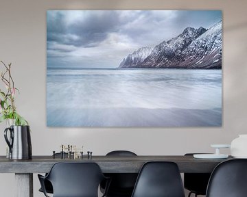 Strand auf Senja von Ageeth Groen