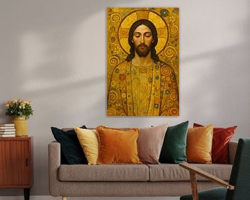 Jezus Christus schilderij van Johannes