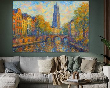 Utrecht, Nederland schilderij van Johannes