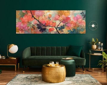 Bloemrijke Takken Schilderij van I ❤ Bloemen