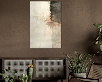 Rustige Aardetinten van Kunst Kriebels