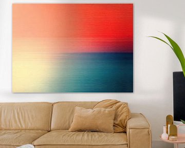 Rood Blauw | Rode Zee van Modern Collection