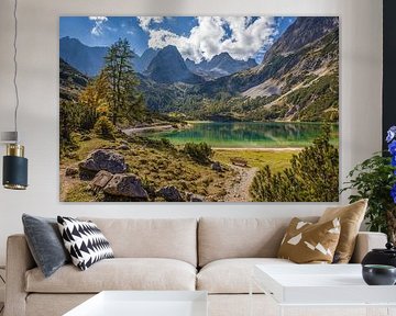 Seebensee in Gaistal, Ehrwald in Tyrol
