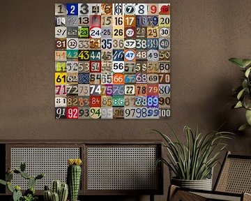 De Getallenuitdaging - Tweede Serie van Frans Blok - foto's, kunst en andere wanddecoratie