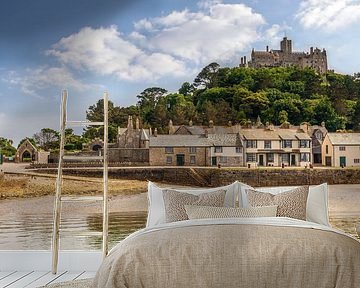 Hafen von St. Michael`s Mount, Marazion, Cornwall