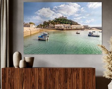 Hafen von St. Michael`s Mount, Marazion, Cornwall