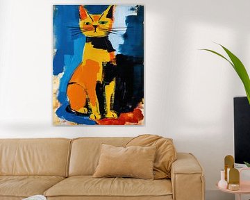 Chat joyeux