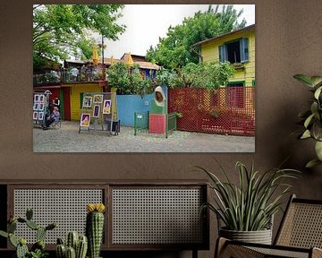 Kunst in der Calle Caminito von Frank's Awesome Travels