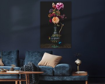 Nature morte Fleurs colorées