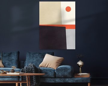 Geometrische vormen nr. 25 Oranje