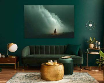Minimalismus Mensch in der Natur