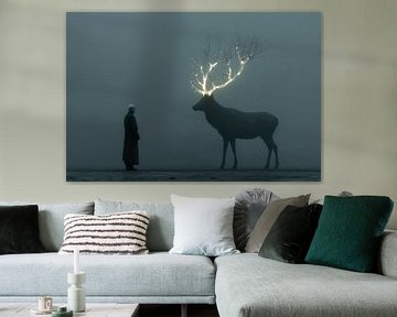 Minimalismus Mensch in der Natur