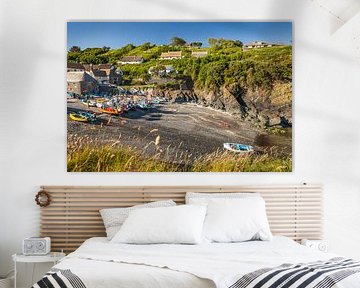Cagdwith harbour, Lizard Peninsula, Cornwall by Christian Müringer