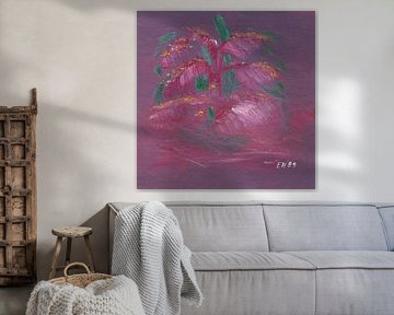 EH PAINTING ART 1989 #0473 Palmboomn
