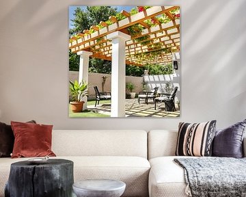Künstliche Pergola