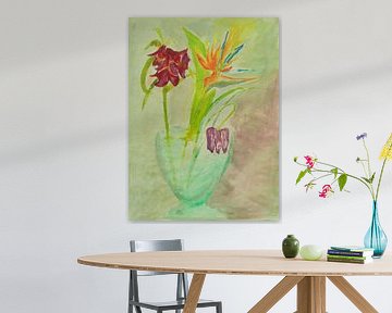 Blumen in Vase