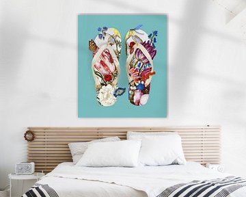 Summer Flip Flops van Marja van den Hurk
