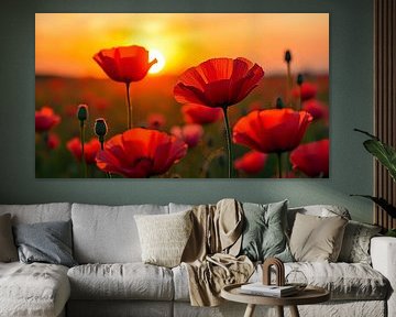 Golden poppies