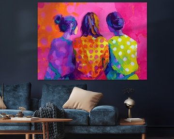 Sharing Colorful Memories van De Mooiste Kunst