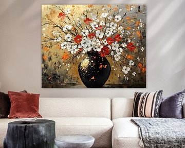 Floral Composition 64.8291 by ARTEO Paintings