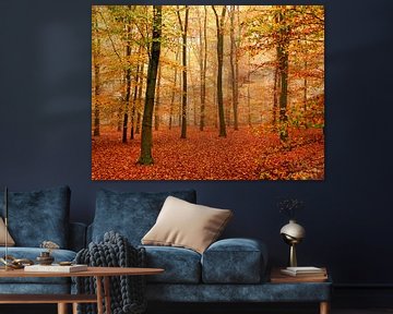 Autumn Forest by Caroline Lichthart