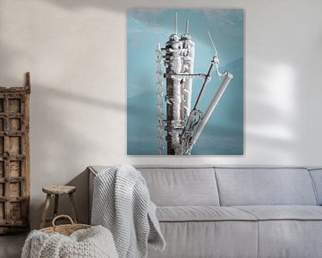 Frosty Antenna van Tom Derwort Photography