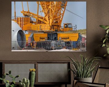 Imposante Liebherr LG 1750 van Adrighem Kraanverhuur. van Jaap van den Berg